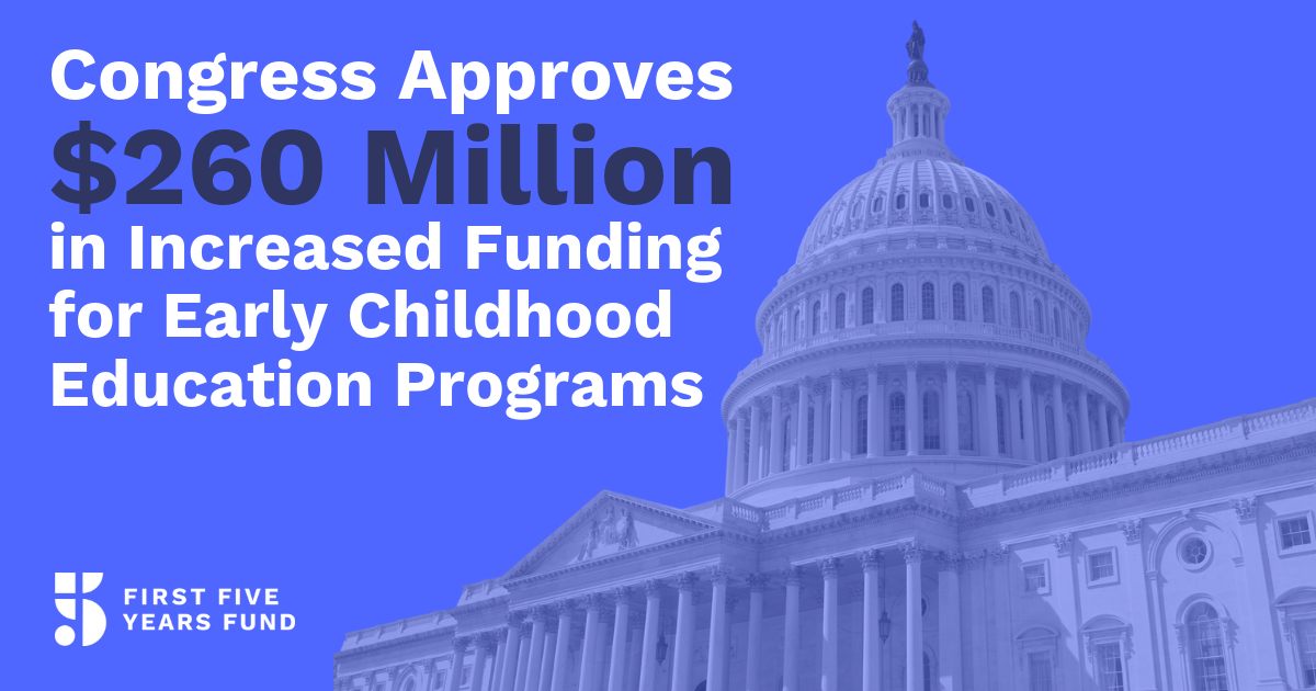 early childhood education was a big winner in the bills passed by congress per year